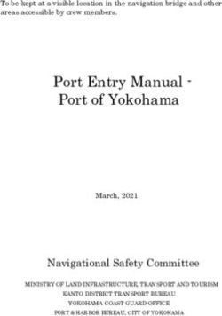 Port Entry Manual - Port of Yokohama
