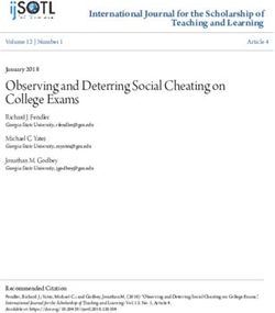 Observing and Deterring Social Cheating on College Exams