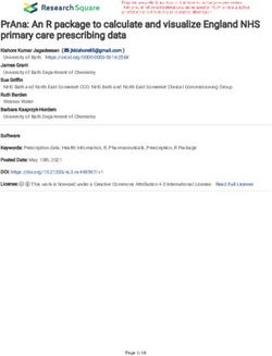 PRANA: AN R PACKAGE TO CALCULATE AND VISUALIZE ENGLAND NHS PRIMARY CARE PRESCRIBING DATA