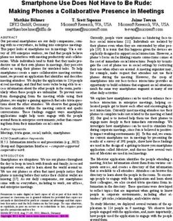 Smartphone Use Does Not Have to Be Rude: Making Phones a Collaborative Presence in Meetings