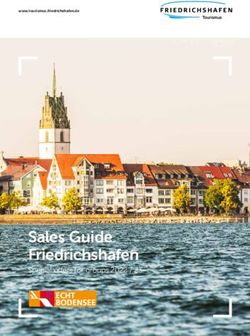 Sales Guide Friedrichshafen - Special offers for groups 2022 / 23 - Bodensee.eu