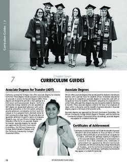 CURRICULUM GUIDES - Ohlone College