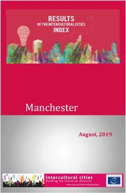 Manchester August, 2019 - Council of Europe