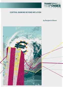 CENTRAL BANKING BEYOND INFLATION - BY BENJAMIN BRAUN - MPG.PURE