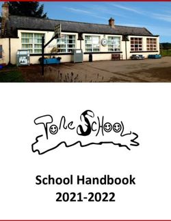 School Handbook 2021-2022 - Highland Council