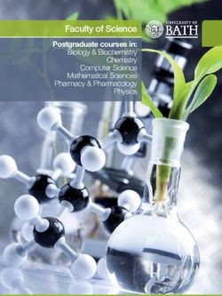 Faculty of Science - University of Bath