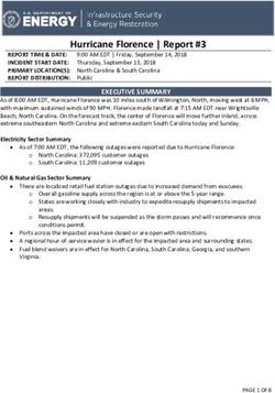 Hurricane Florence | Report #3 - Department of Energy