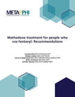 Methadone treatment for people who use fentanyl: Recommendations - Lisa Bromley MD CCFP(AM) FCFP Meldon Kahan MD CCFP FRCPC Leonora Regenstreif ...
