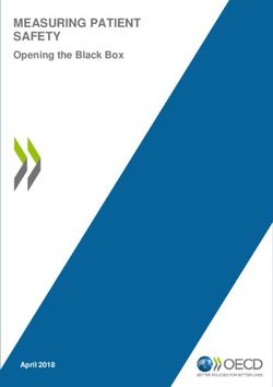 MEASURING PATIENT SAFETY - Opening the Black Box - April 2018 - OECD.org
