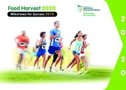 Food Harvest 2020 Milestones for Success 2014 - Agriculture.gov.ie