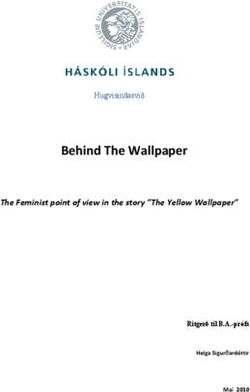 Behind The Wallpaper The Feminist point of view in the story "The Yellow Wallpaper"