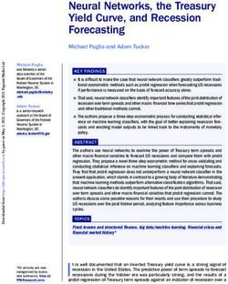 Neural Networks, the Treasury Yield Curve, and Recession Forecasting