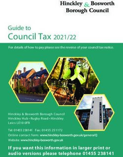 Council Tax 2021/22 Guide to - Hinckley & Bosworth ...
