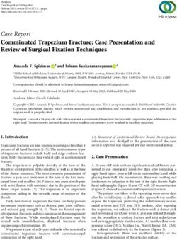 Case Report Comminuted Trapezium Fracture: Case Presentation and Review of Surgical Fixation Techniques