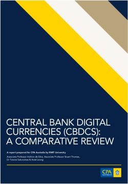 CENTRAL BANK DIGITAL CURRENCIES (CBDCS): A COMPARATIVE REVIEW - CPA ...