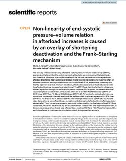 Non linearity of end systolic pressure-volume relation in afterload increases is caused by an overlay of shortening deactivation and the ...