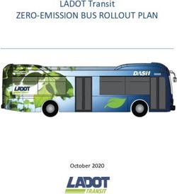 ZERO-EMISSION B US ROLLOUT PLAN - LADOT Transit - October 2020