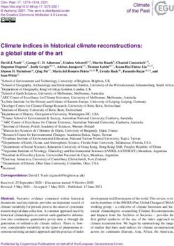 Climate indices in historical climate reconstructions: a global state of the art - CP
