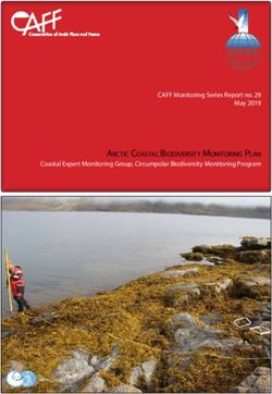 ARCTIC COASTAL BIODIVERSITY MONITORING PLAN COASTAL EXPERT MONITORING ...