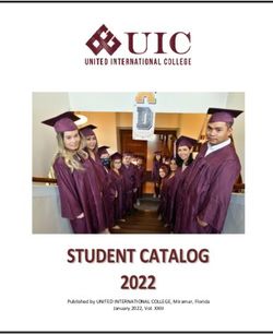 Published by UNITED INTERNATIONAL COLLEGE, Miramar, Florida January 2022, Vol. XXIII