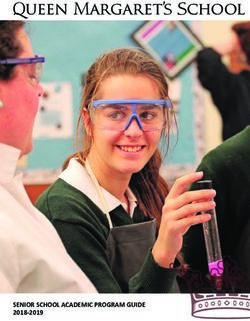 SENIOR SCHOOL ACADEMIC PROGRAM GUIDE - Queen Margaret's ...