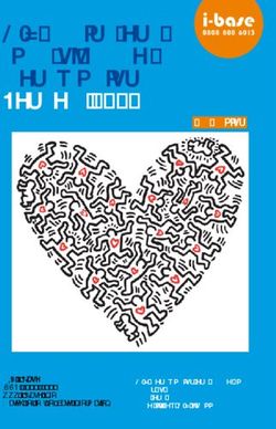 HIV testing and risks of sexual transmission January 2020 - 4th edition