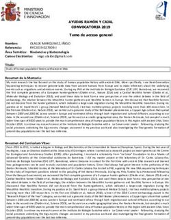 AYUDAS RAMÓN Y CAJAL CONVOCATORIA 2019 - Turno de acceso general