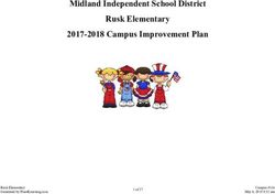 Midland Independent School District Rusk Elementary 2017-2018 Campus Improvement Plan - Rusk Elementary Generated by Plan4Learning.com - Midland ...