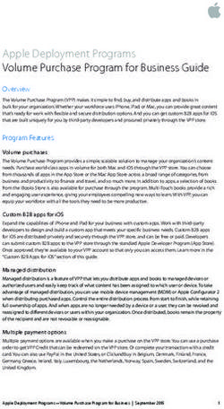 Apple Deployment Programs Volume Purchase Program for Business Guide