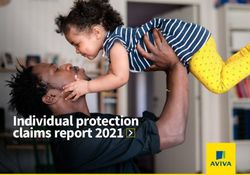 Individual protection claims report 2021 - Aviva
