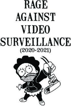 Rage against video surveillance - (2020-2021) - Infokiosques