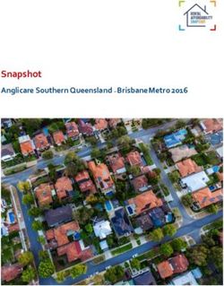 Snapshot Anglicare Southern Queensland - Brisbane Metro 2016 - Anglicare Southern ...