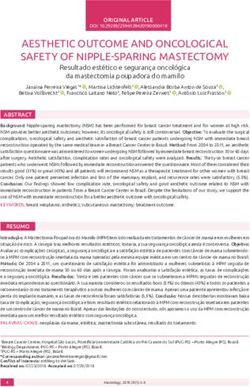 AESTHETIC OUTCOME AND ONCOLOGICAL SAFETY OF NIPPLE-SPARING MASTECTOMY - Mastology