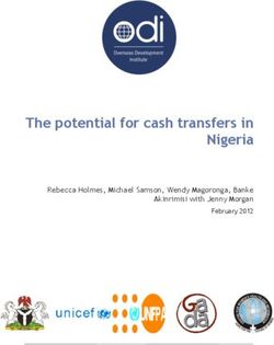 The potential for cash transfers in Nigeria - Rebecca Holmes, Michael Samson, Wendy Magoronga, Banke Akinrimisi with Jenny Morgan