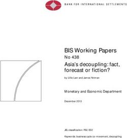 BIS Working Papers No 438 - Monetary and Economic Department