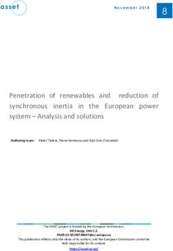 Penetration of renewables and reduction of in the European power - asset-ec