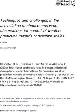Techniques and challenges in the assimilation of atmospheric water observations for numerical weather prediction towards convective scales ...