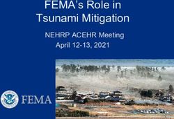 FEMA's Role In Tsunami Mitigation - NEHRP ACEHR Meeting April 12-13 ...