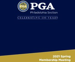 2021 Spring Membership Meeting - Philadelphia PGA