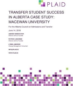 TRANSFER STUDENT SUCCESS IN ALBERTA CASE STUDY: MACEWAN UNIVERSITY - Alberta Council on Admissions and Transfer