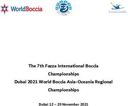 The 7th Fazza International Boccia Championships Dubai 2021 World ...