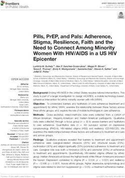 PILLS, PREP, AND PALS: ADHERENCE, STIGMA, RESILIENCE, FAITH AND THE NEED TO CONNECT AMONG MINORITY WOMEN WITH HIV/AIDS IN A US HIV EPICENTER