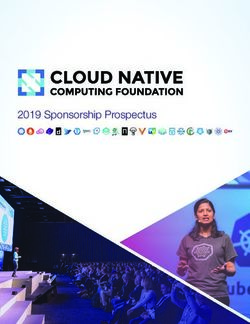 2019 Sponsorship Prospectus - Linux Foundation Events