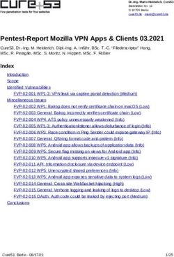 Pentest-Report Mozilla VPN Apps & Clients 03.2021