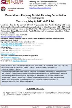 Mountainous Planning District Planning Commission - Utah.gov