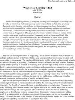Why Service-Learning Is Bad
