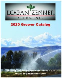 2020 Grower Catalog - www.loganzenner.com Serving Vegetable Growers Since 1929 - Logan-Zenner Seeds, Inc.