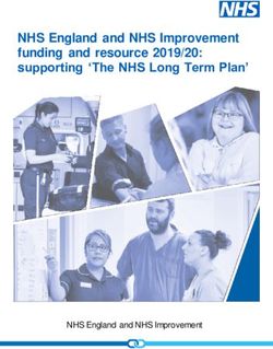 NHS England and NHS Improvement funding and resource 2019/20: supporting 'The NHS Long Term Plan' - NHS England and NHS Improvement
