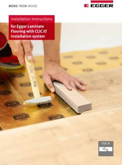 For Egger Laminate Flooring with CLIC it! installation system - Installation instructions