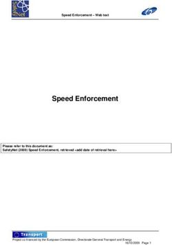 Speed Enforcement - European Commission